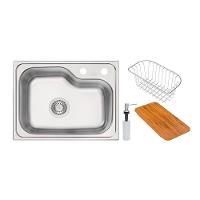 Cuba Tramontina Morgana Compact 48 Fx Undermount 55x42 93815282 Aço Inox Escovado Com Acessórios - 1