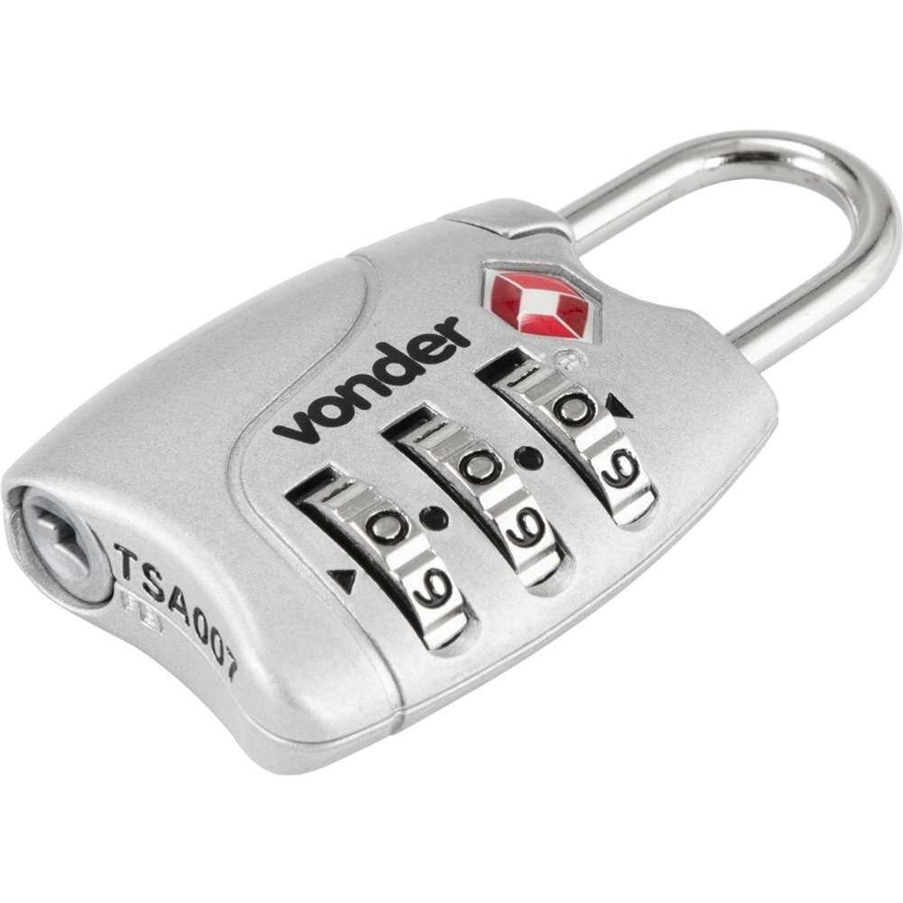 Cadeado Com Segredo 3 Algarismo Tsa Prata Vonder - 4