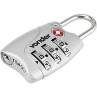 Cadeado Com Segredo 3 Algarismo Tsa Prata Vonder