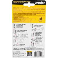 Cadeado Com Segredo 3 Algarismo Tsa Prata Vonder - 6