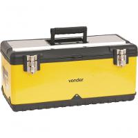 Caixa Metálica Para Ferramentas Baú 590x285x270mm Com Bandej - 1