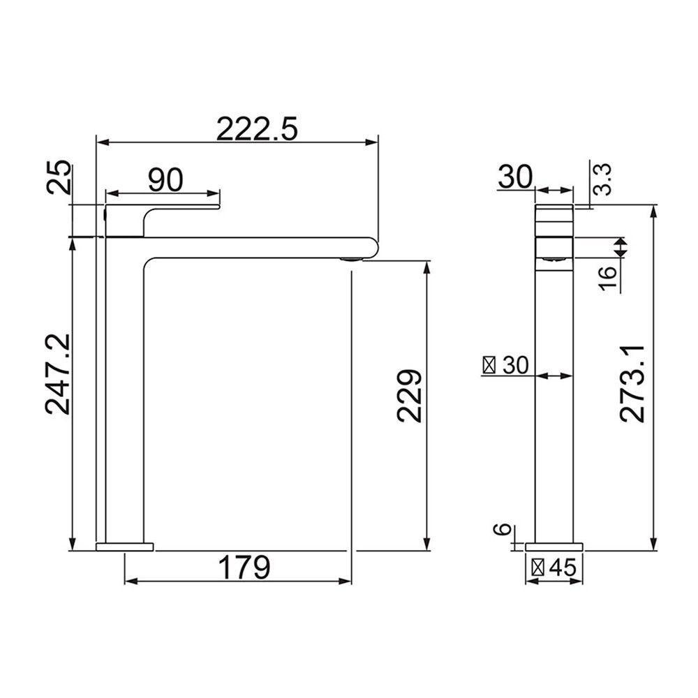 Torneira Lorenzetti Lorenlike 1197 B78 De Bancada Preta - 2