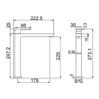 Torneira Lorenzetti Lorenlike 1197 B78 De Bancada Preta - 2