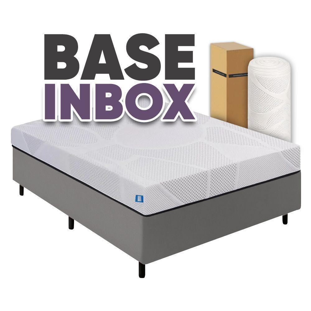 Cama Box Queen Desmontável Cinza + Colchão Umaflex Fit Firm D33 17cm Altura - Orthocamas - 7