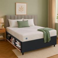 Cama Box Baú Base Sider Solteiro Preta + Colchão Umaflex Fit Firm D33 Altura 17cm - Orthocamas - 6