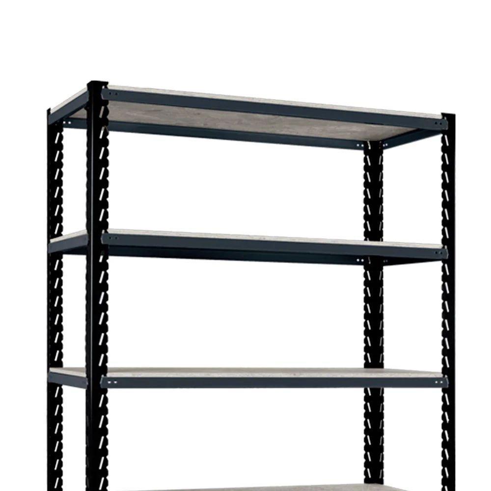 Estante Em Aco Reforçada ábile Dark 100kg Presto - 2