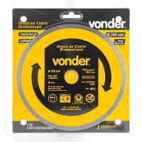 Disco Diamantado 200mm Liso Vonder - 2