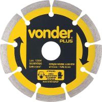 Disco Diamantado 110mm Segmentado Furo 20mm - Vonder Plus - 1