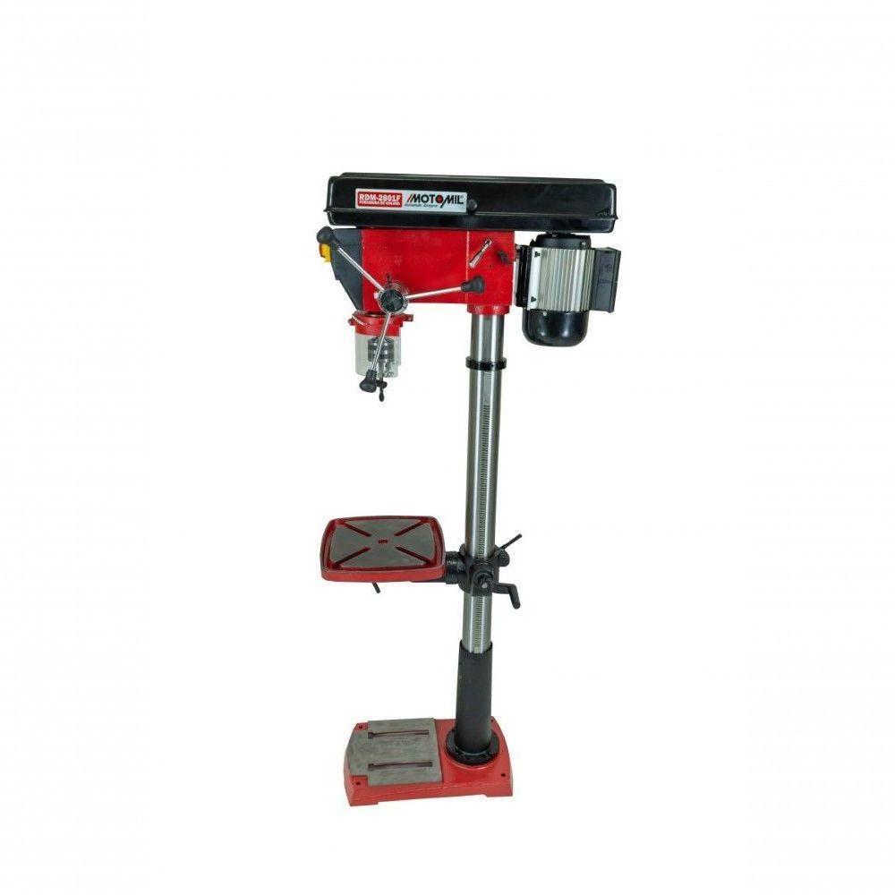 Furadeira De Coluna 1hp Monofásico Rdm-2801f Motomil 110V - 2