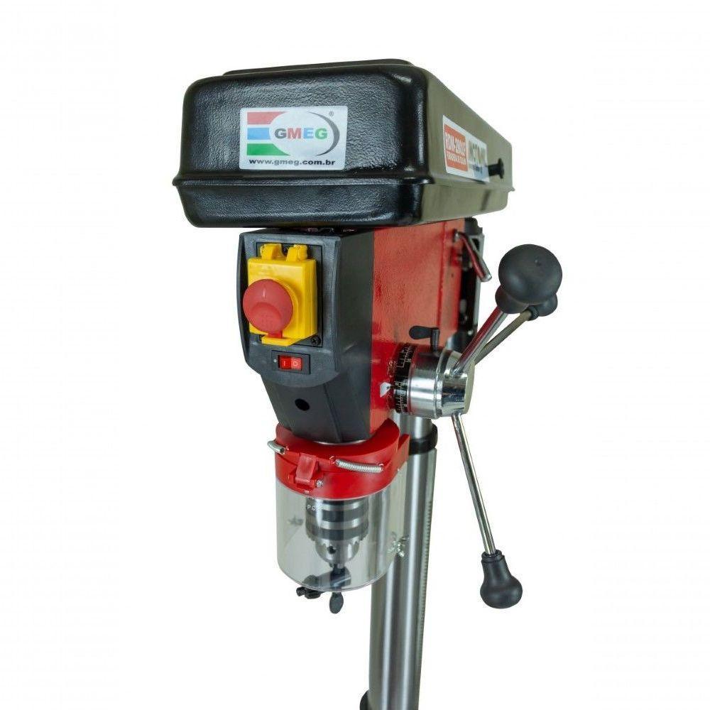 Furadeira De Coluna 1hp Monofásico Rdm-2801f Motomil 110V - 3