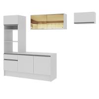 Cozinha Completa Diamante com Armário Balcão e Tampo Madesa - 3