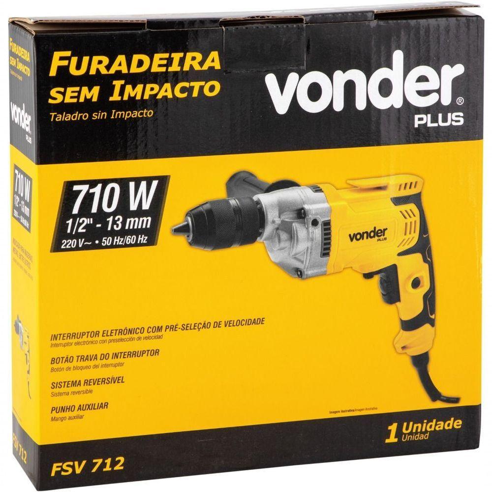 Furadeira 1-2 Fsv712 Vonder Plus 220V - 2