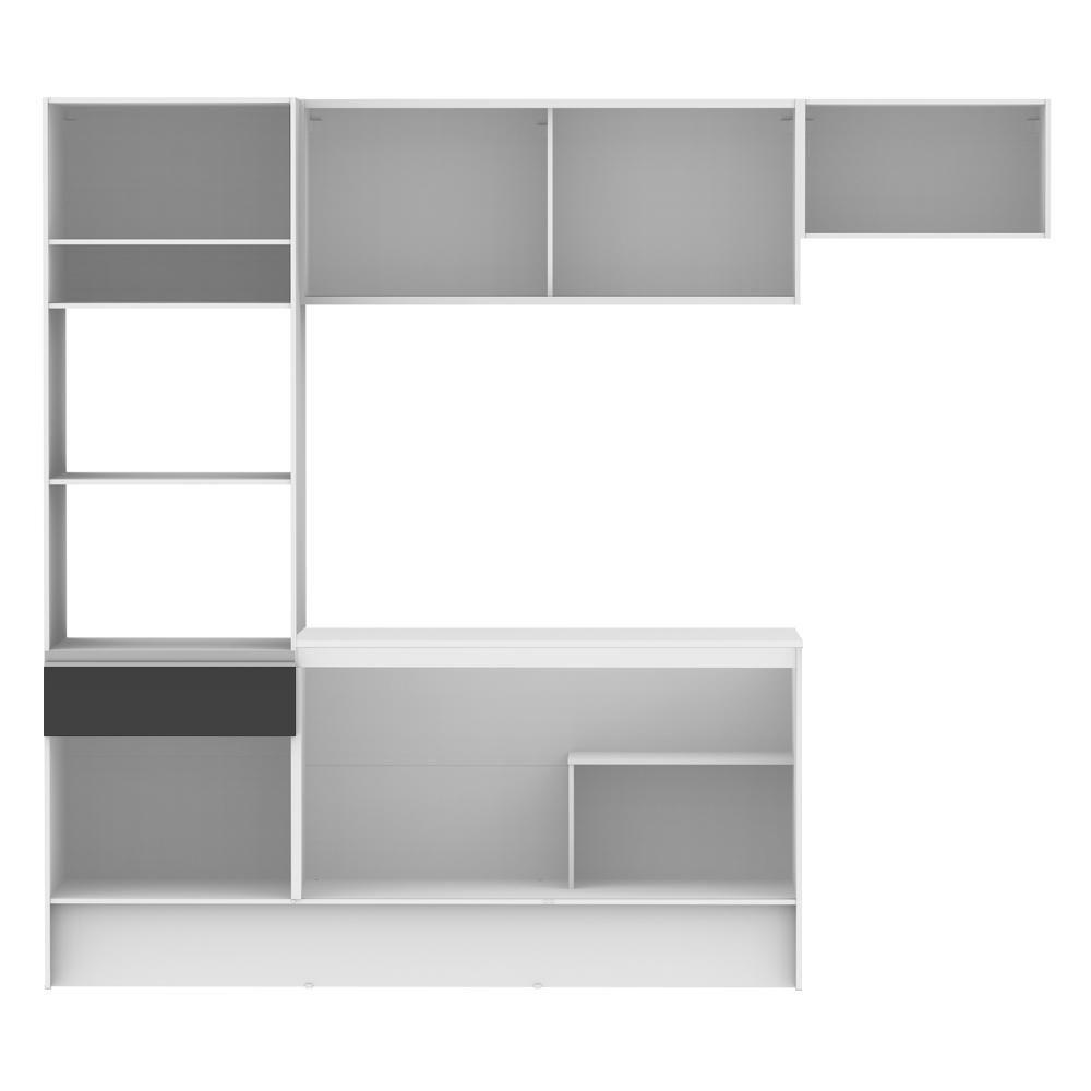 Cozinha Completa Diamante com Armário Balcão e Tampo Madesa - 3