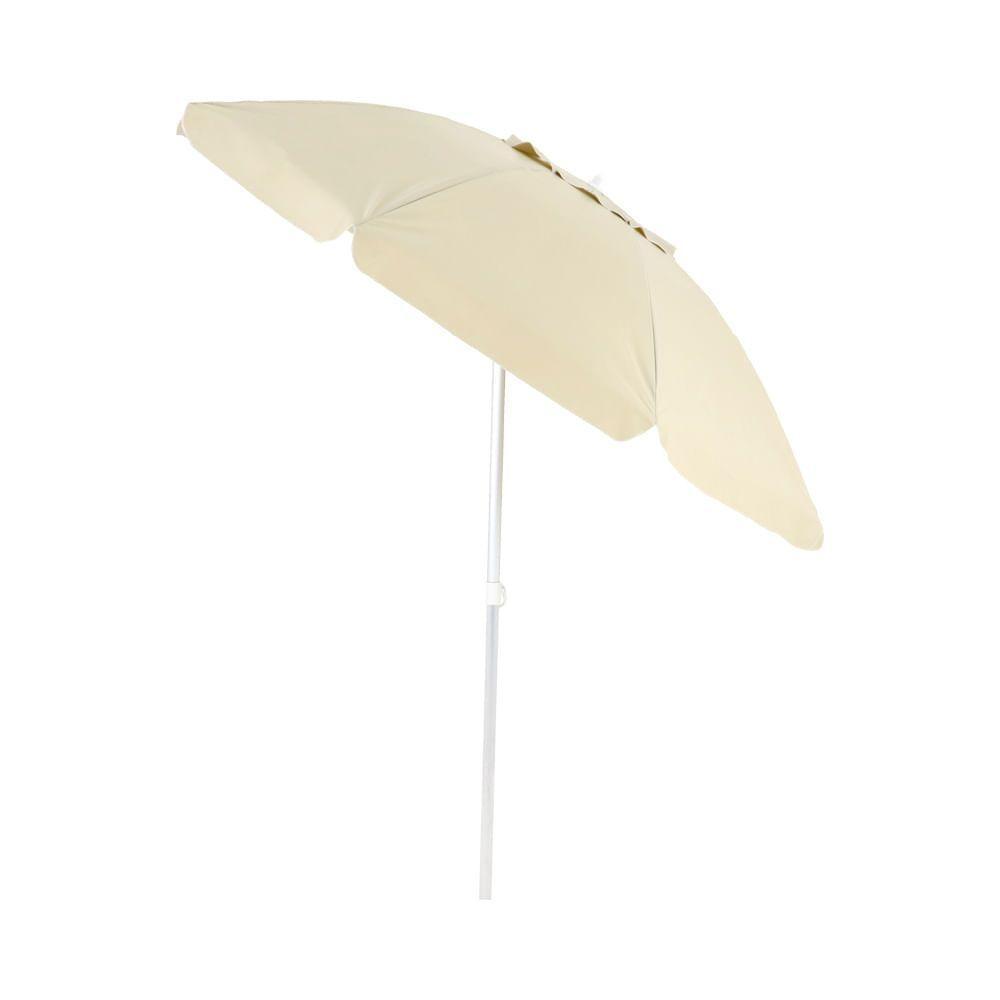 Guarda-sol Bel 2,40 M Bagum Alumínio-fibra De Vidro Bege - 4