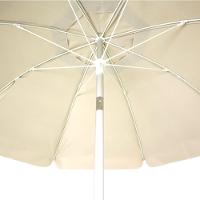 Guarda-sol Bel 2,40 M Bagum Alumínio-fibra De Vidro Bege - 3