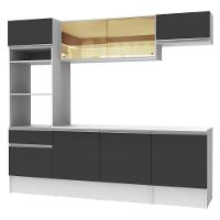 Cozinha Completa Diamante com Armário Balcão e Tampo Madesa - 9