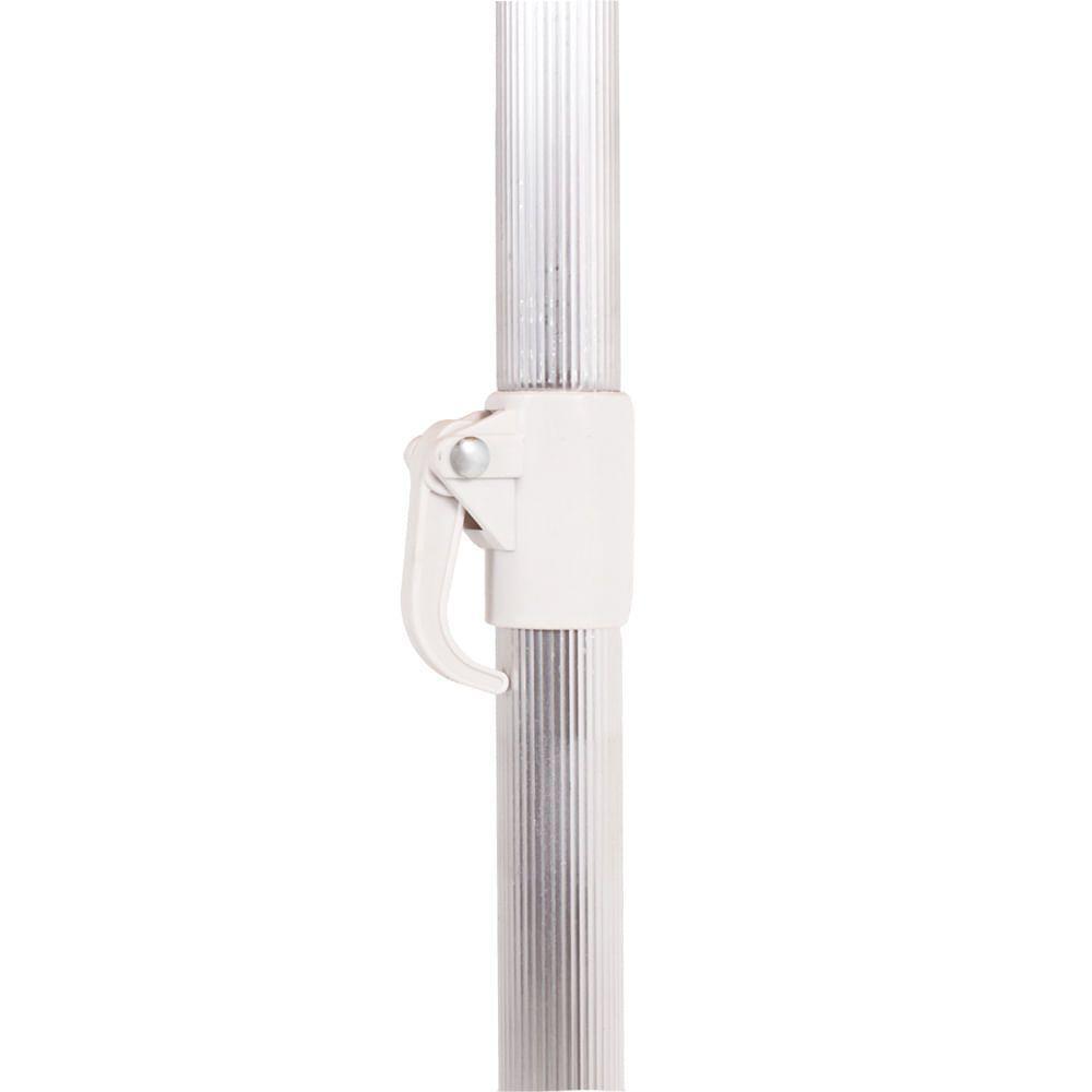 Guarda-sol Bagum Aluminio Articulado Vareta Fibra- 2,0 M Preto - 3