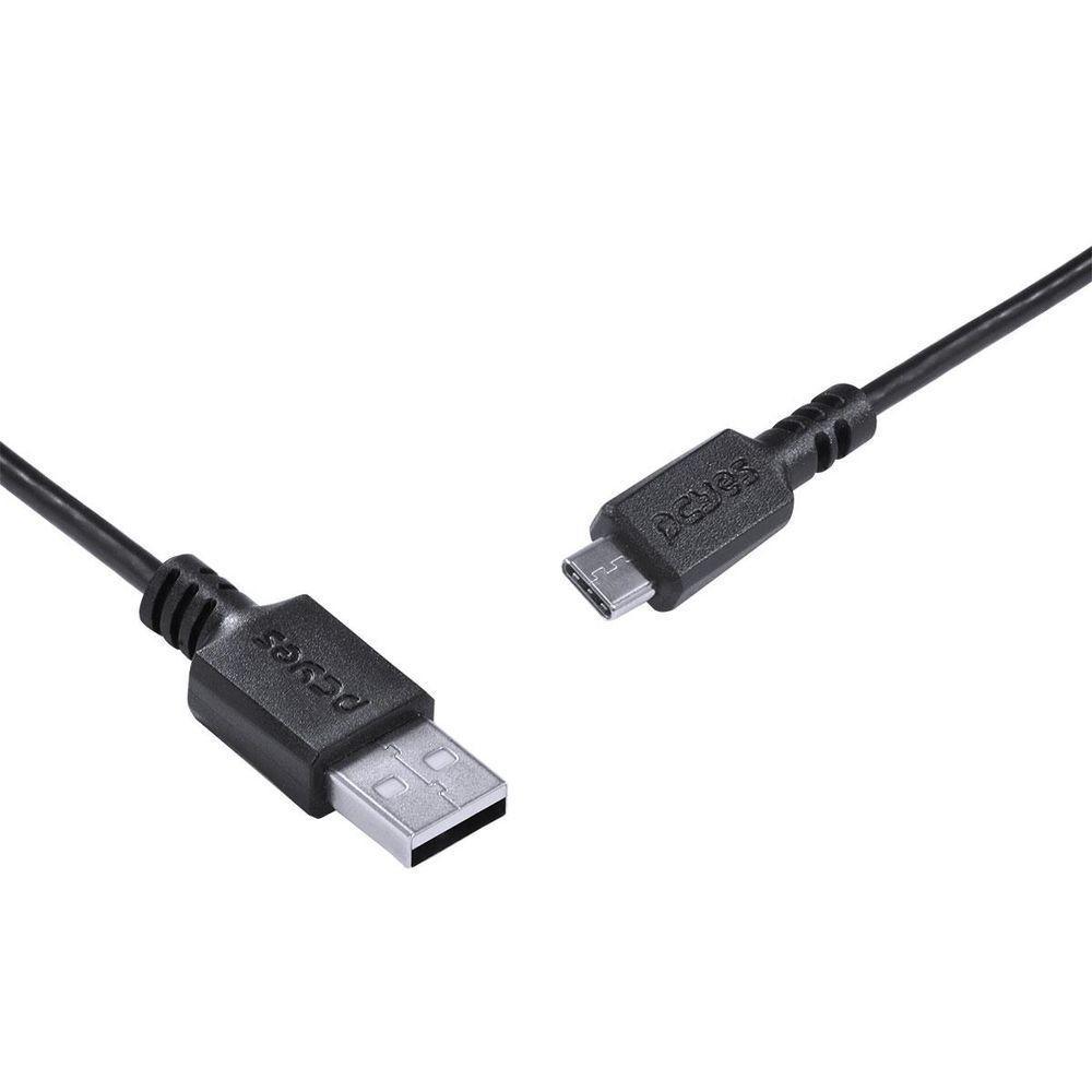 Cabo Usb A 2.0 Para Usb Tipo C 2m Preto - Puacp-02 - 5