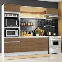 Cozinha Completa Diamante com Armário Balcão e Tampo Madesa