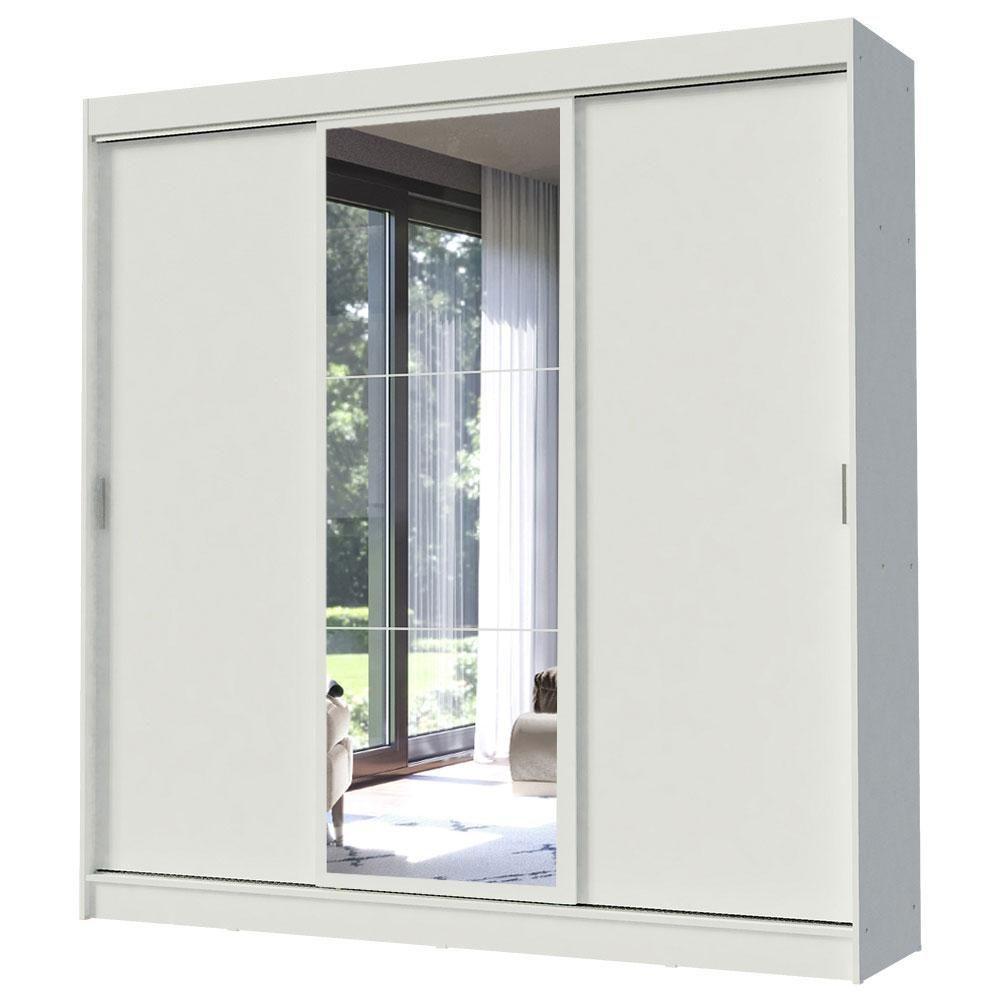 Guarda Roupa Casal Istambul 3 Portas de Correr Madesa - 2