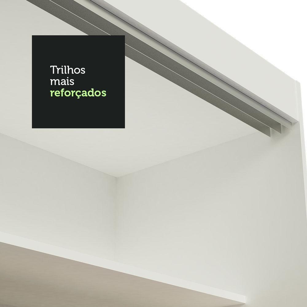 Guarda Roupa Casal Istambul 3 Portas de Correr Madesa - 4