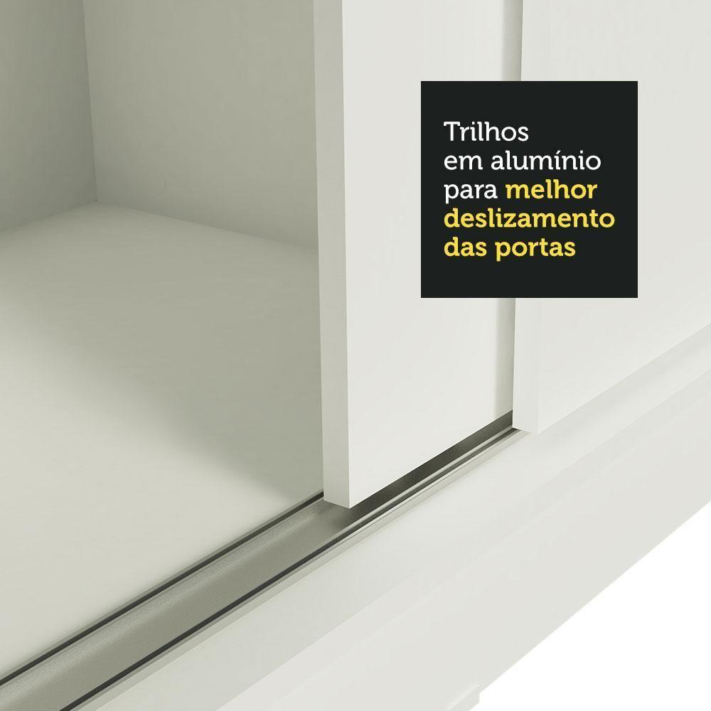 Guarda Roupa Casal Istambul 3 Portas de Correr Madesa - 7