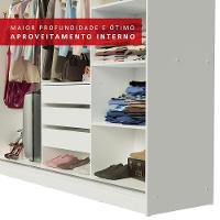 Guarda Roupa Casal Istambul 3 Portas de Correr Madesa - 11