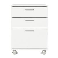 Gaveteiro Para Banheiro Branco Com 3 Gavetas E Rodinhas Madesa Branco - 7