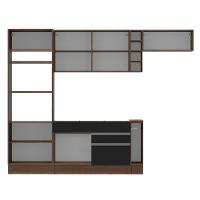 Cozinha Safira com Armário e Balcão sem Tampo e Pia Madesa - 7