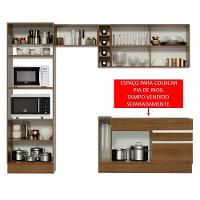 Cozinha Jade com Armário e Balcão sem Tampo e Pia Madesa - 7