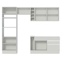 Cozinha Jade com Armário e Balcão sem Tampo e Pia Madesa - 12