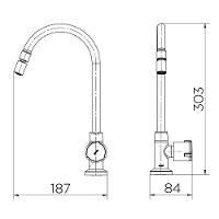 Torneira Docol Nova Riva 927606 De Bancada Cromada - 4