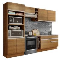 Cozinha Jade com Armário e Balcão sem Tampo e Pia Madesa - 2