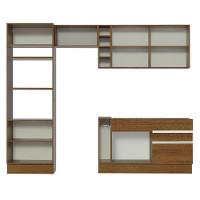 Cozinha Jade com Armário e Balcão sem Tampo e Pia Madesa - 3