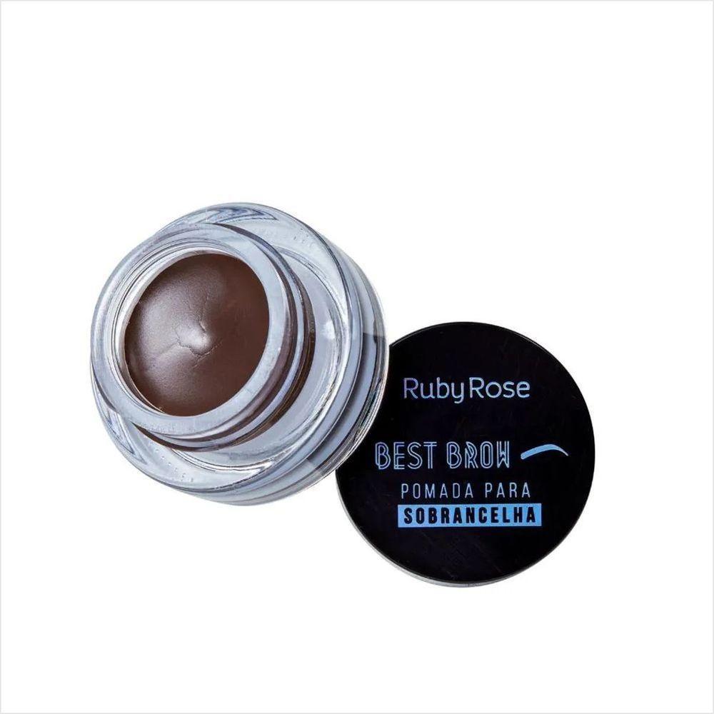 Ruby Rose Hb8400 Best Brown Pomada Para Sobrancelha 3,3g Cor:medium - 4