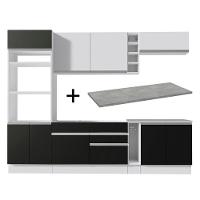 Cozinha Completa Vicenza com Armário e Balcão + Tampo Madesa - 2