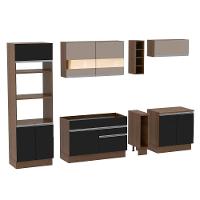 Cozinha Completa Vicenza com Armário e Balcão + Tampo Madesa - 5