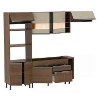 Cozinha Completa Vicenza com Armário e Balcão + Tampo Madesa - 5