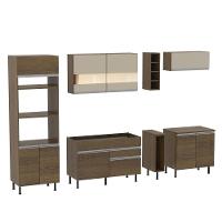 Cozinha Completa Vicenza com Armário e Balcão + Tampo Madesa - 2