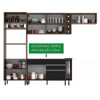 Cozinha Completa Safira com Armário e Balcão + Tampo Madesa - 6