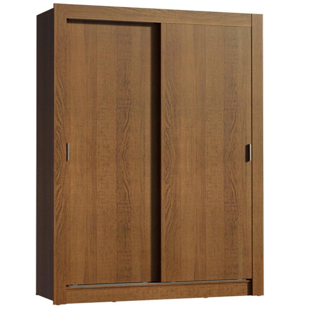 Guarda-roupa Solteiro Madesa Denver 2 Portas De Correr Rustic - 2