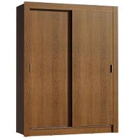 Guarda-roupa Solteiro Madesa Denver 2 Portas De Correr Rustic - 2