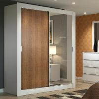 Guarda-roupa Solteiro Dallas 2 Portas 2 Gavetas Madesa