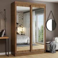 Guarda-roupa Solteiro 2 Portas de Correr 2 Gavetas Madesa - 1