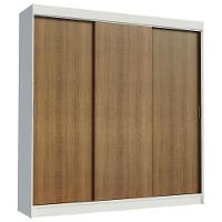 Guarda-roupa Casal 3 Portas de Correr 3 Gavetas Madesa - 2