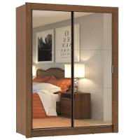 Guarda-Roupa Solteiro Dallas 2 Portas de Correr Madesa