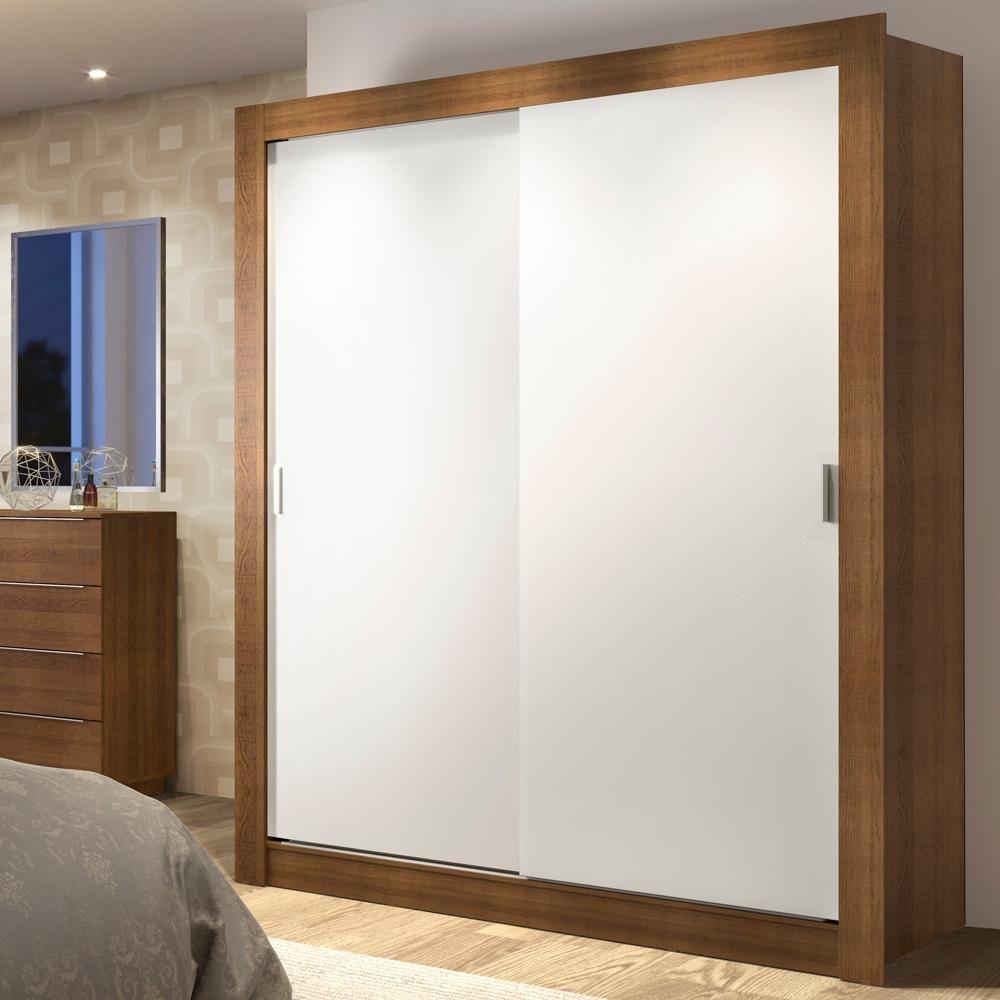 Guarda-roupa Solteiro Dallas Plus 2 Portas 4 Gavetas Madesa - 1