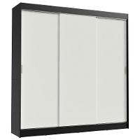 Guarda-roupa Casal 3 Portas de Correr 3 Gavetas Madesa - 2