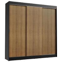 Guarda-roupa Casal 3 Portas de Correr 3 Gavetas Madesa - 2