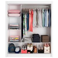 Guarda Roupa Casal Plus 3 Portas Correr 4 Gavetas Madesa - 7